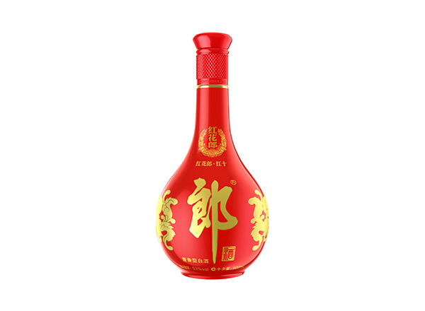 抚顺红花郎红十郎酒回收