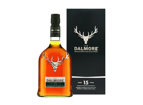 抚顺回收大摩威士忌15年铁盒Dalmore达摩帝摩雪莉桶亚历山大苏格兰威士忌洋酒