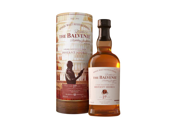 抚顺苏格兰百富27年回收百富威士忌故事系列The Balvenie Aged 27 Years Distant Shores威士忌收购行情价格