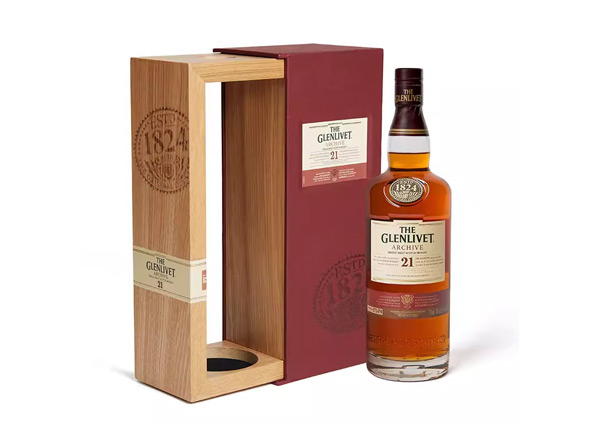 抚顺上门收购格兰威特21年陈酿威士忌回收The Glenlivet Archive洋酒行情价格