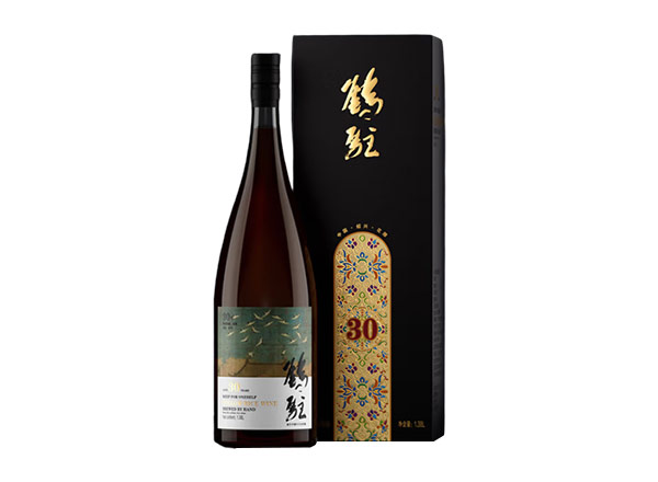 抚顺鹤驻新花雕回收鹤驻30年瑞鹤图黄酒